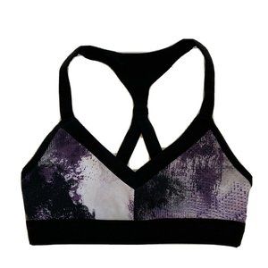 Alo Yoga Sports Bra Size XSmall! Purple And Black!